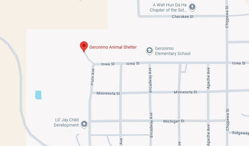 Geronimo Animal Shelter